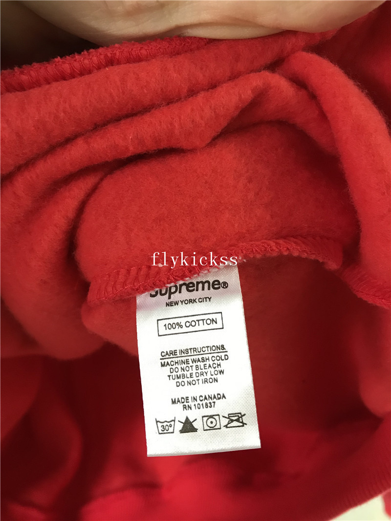 Red Supreme Hoodie